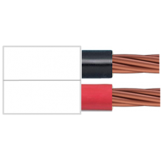 0.6/1kV 2C x 6mm2 Stranded Cu PVC/PVC Red/Black/White Flat